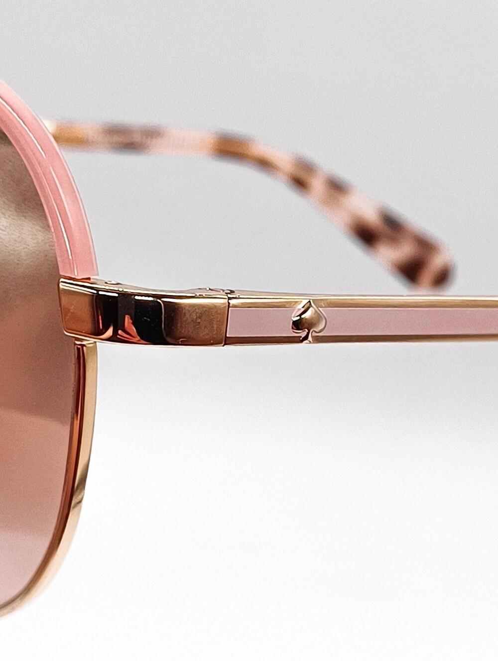 New Kate Spade New York 100% UV Protection Varese RoseGold Aviator Sunglasses - Picture 7 of 11